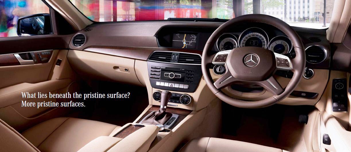 New mercedes c class 2011 interior #2